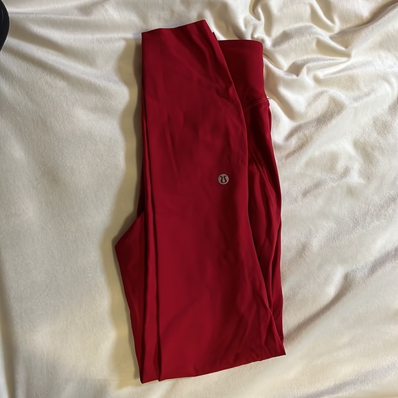 Lululemon red leggings - Picture 3 of 3